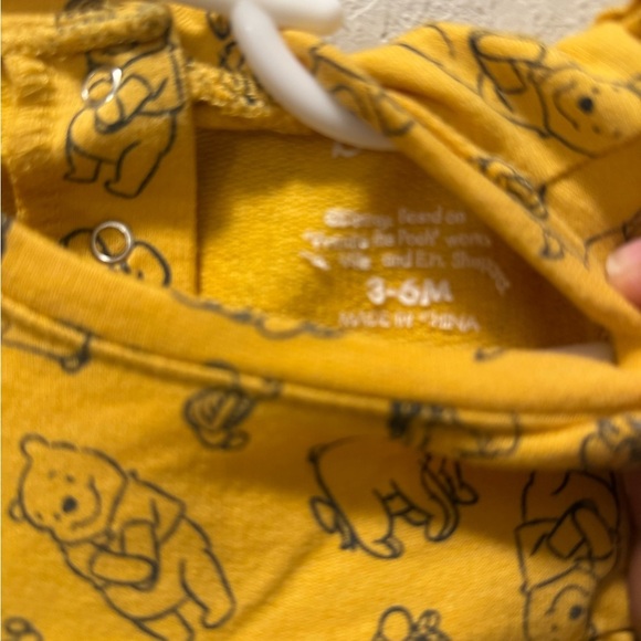 Winne The Pooh Yellow Baby Dress Size 3/6M - Picture 2 of 5